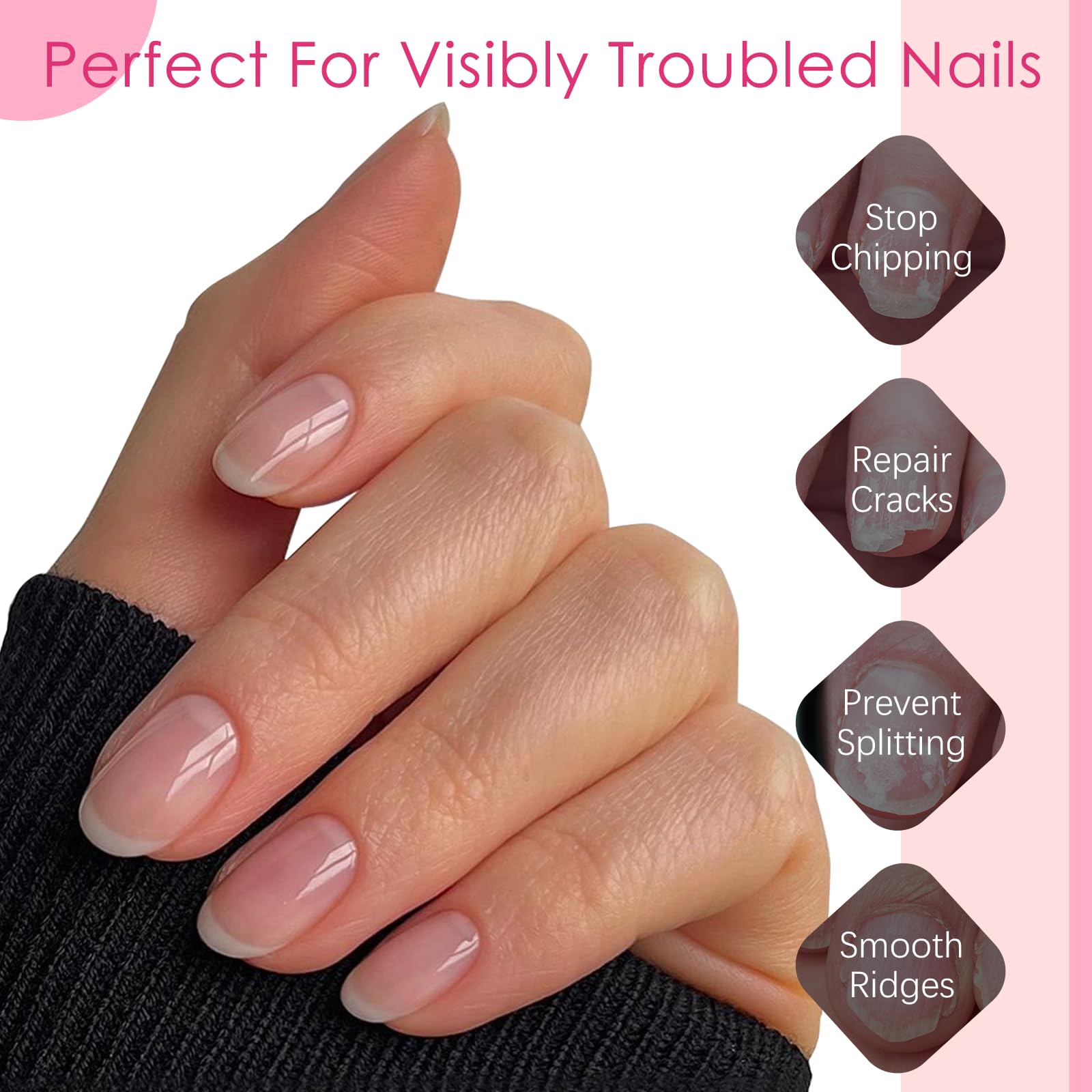 Canvalite progression de grains 240-4000, adapté au soin des ongles naturels.