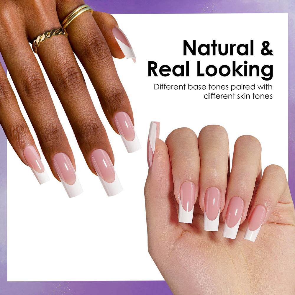 Ongles Canvalite résistants grâce au matériau PPMA durable au quotidien.