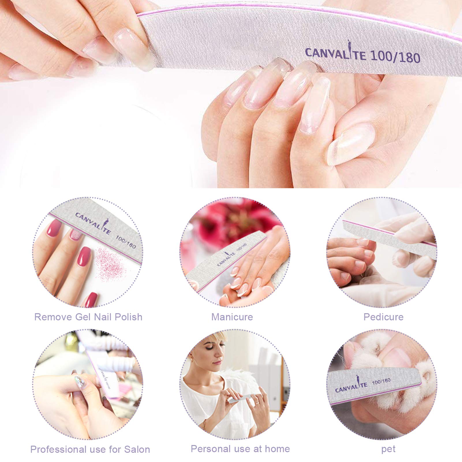 CANVALITE outils-design-ongles, utilisation rapide pour la manucure.