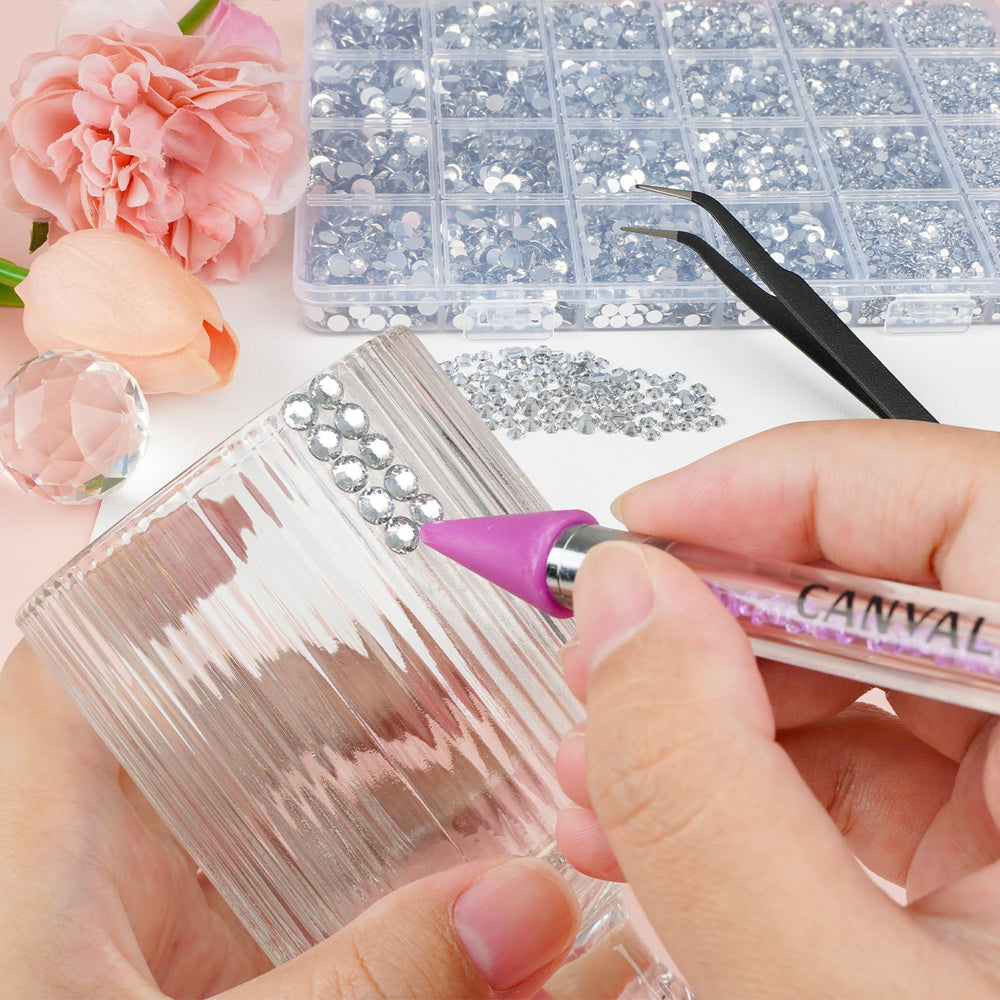 CANVALITE paillettes résine bling 3mm pour design nail art varié