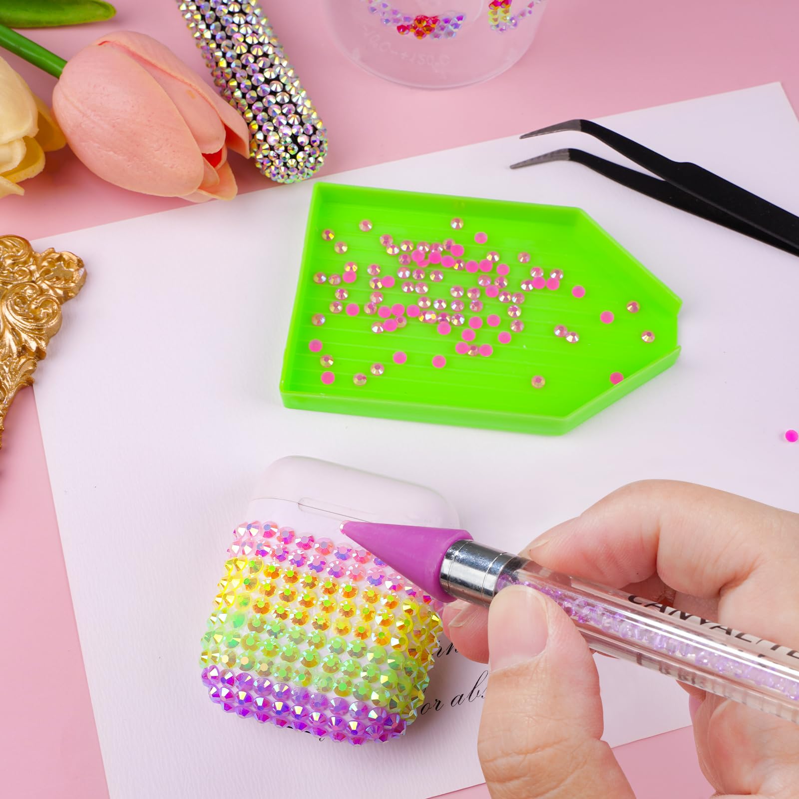 CANVALITE accessoires pour nail art et colle adhésive