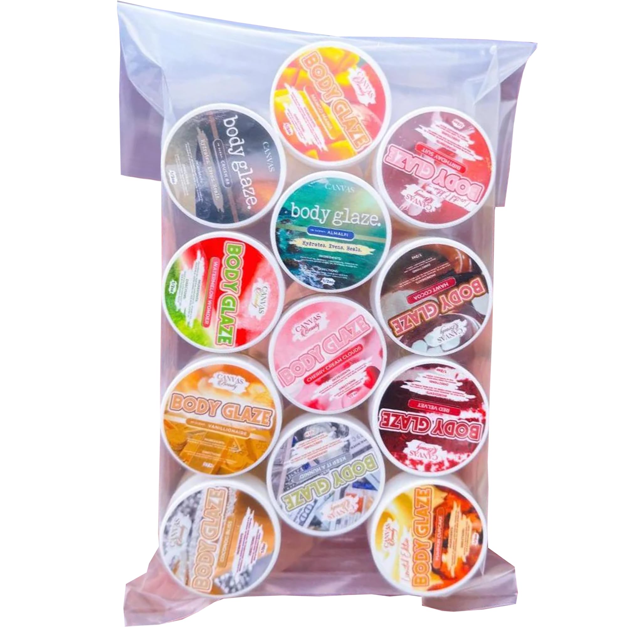 Canvas Beauty Body Glaze – glace corporelle pour hydratation durable et éclat