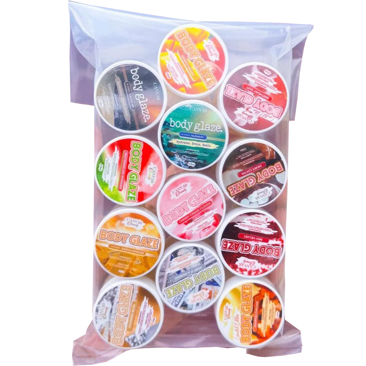 Canvas Beauty Body Glaze – glace corporelle pour hydratation durable et éclat
