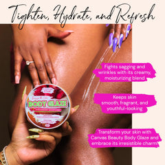 Canvas Beauty Body Glaze – huile de palmier et jojoba nourrissant la peau