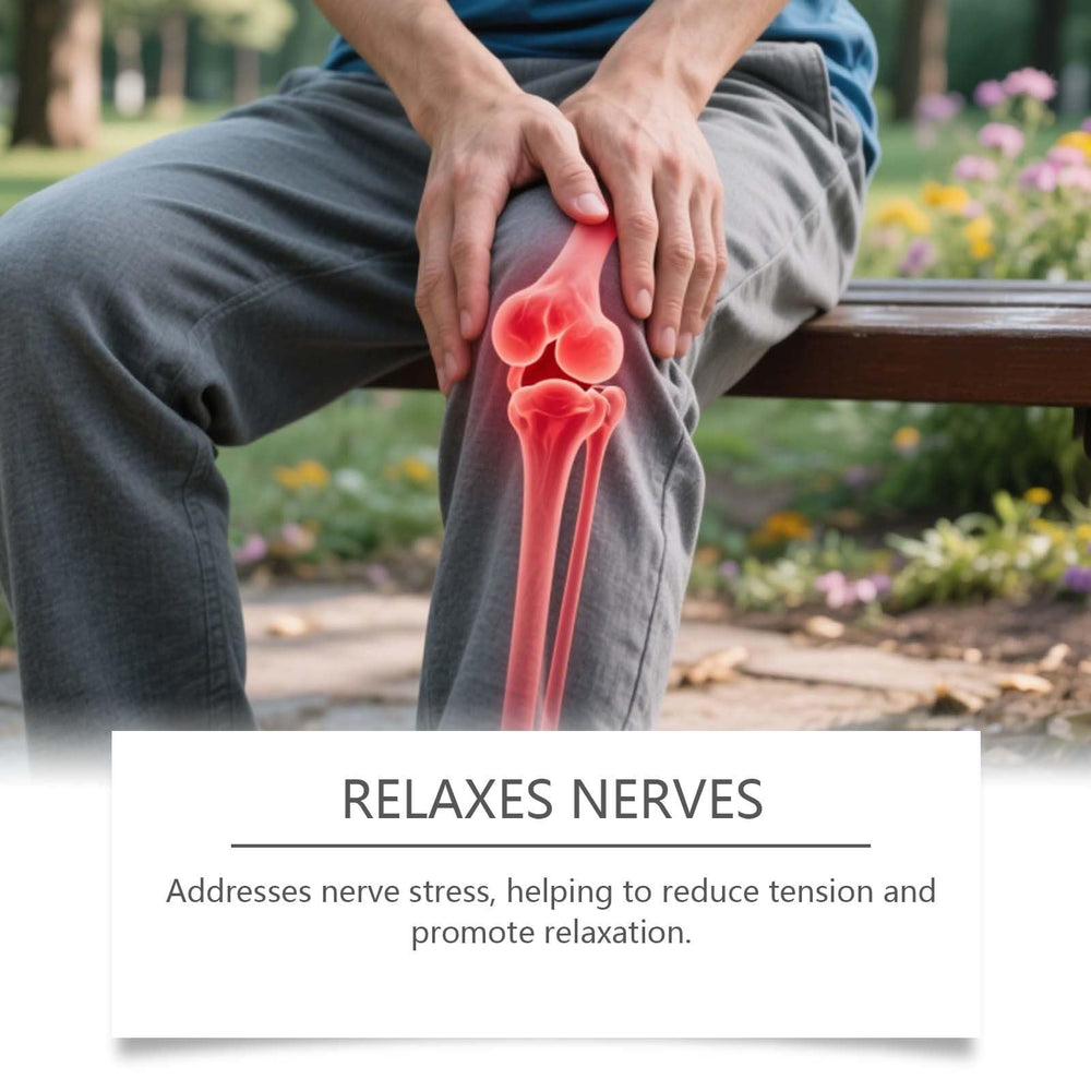 Capacare Original Neuropathy Cream back-shoulders scene suggests broad-area soothing potential.