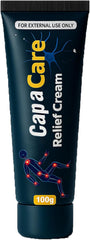 Capacare Original Neuropathy Cream with capsaicin-arnica for targeted foot comfort.