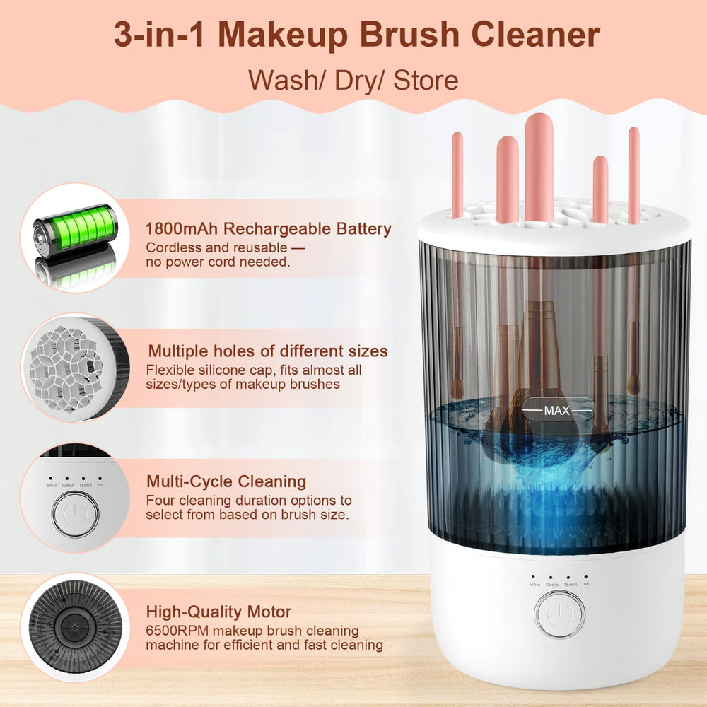 CAPOT systeme rotation-sechage nettoyant les brosses en profondeur