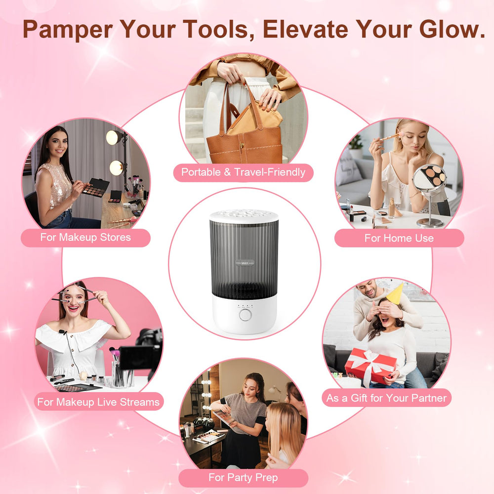 CAPOT compact pour voyage et maquillage