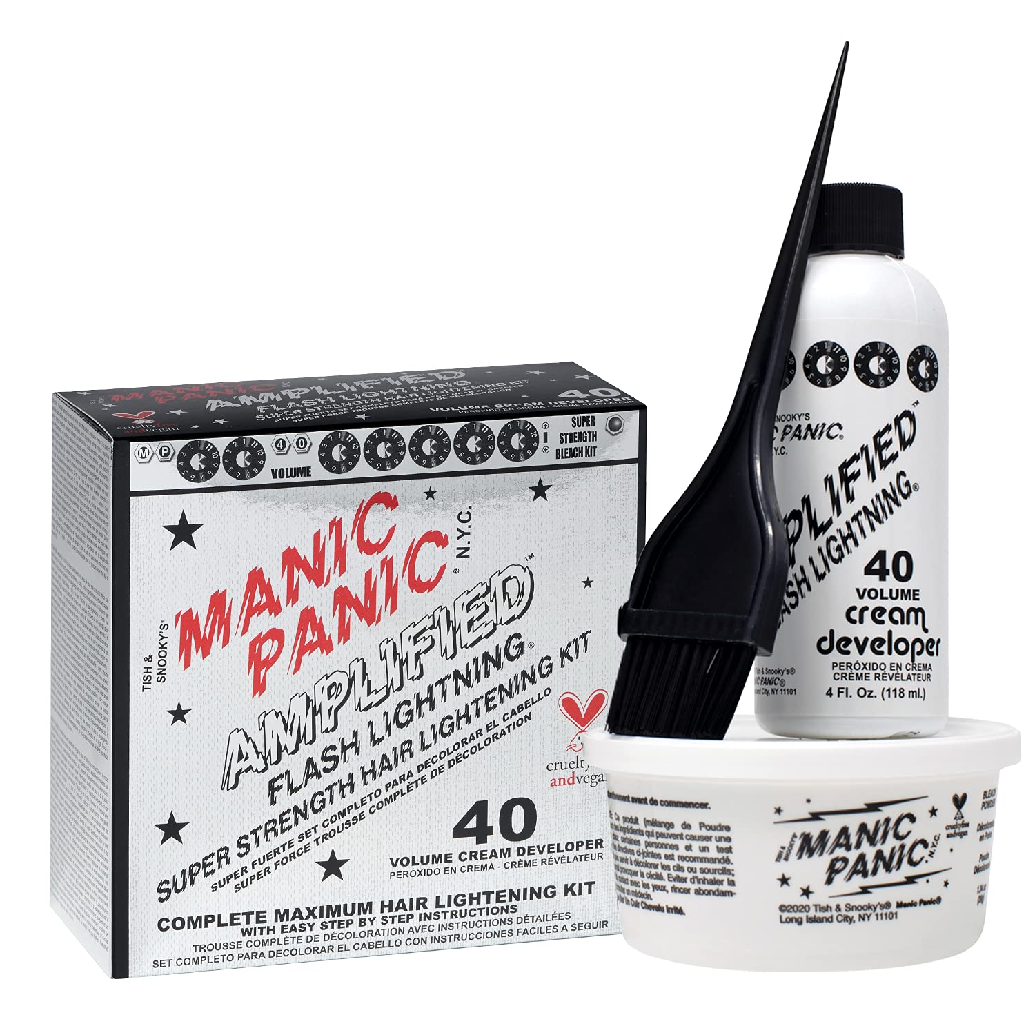 Capot plastique MANIC PANIC pour protéger le traitement.
