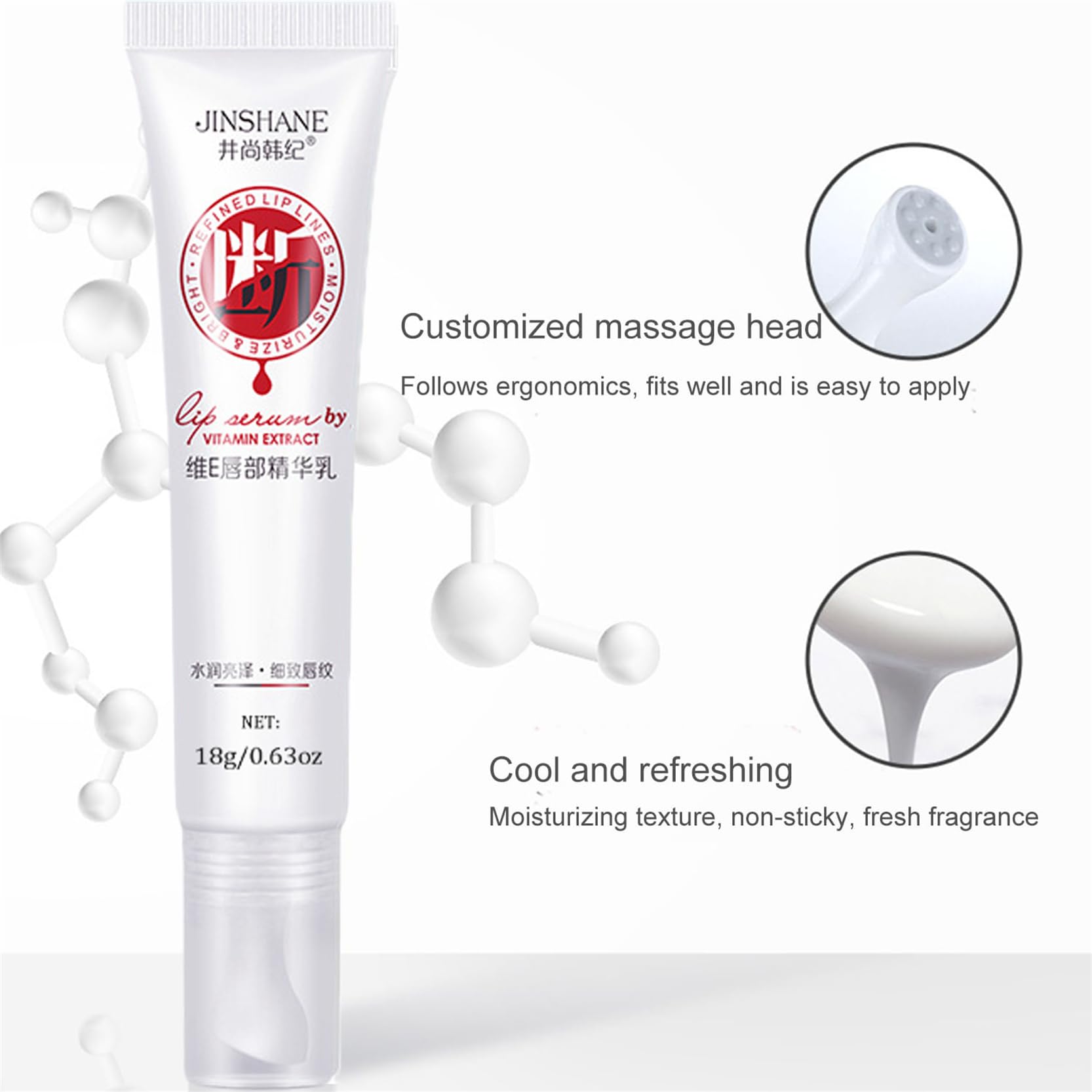 Cappuvini Jinshane Serum Levres Application Quotidienne pour une teinte uniforme