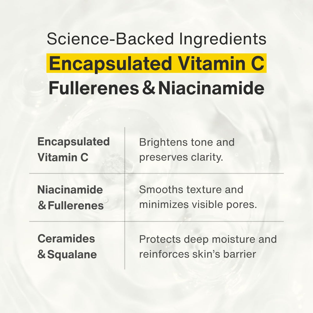 Capsule Sérum met en avant l'acide hyaluronique pour une hydratation légère et durable.