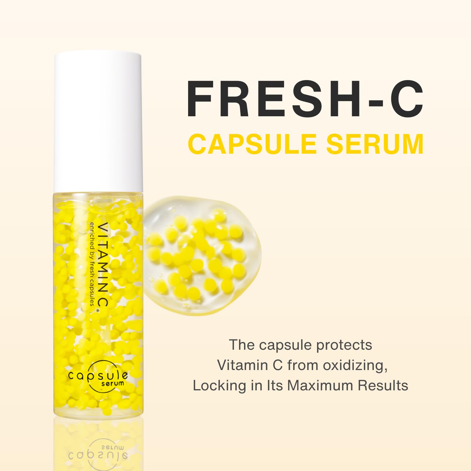 Capsule Sérum révèle une texture fine prête à l'application quotidienne.