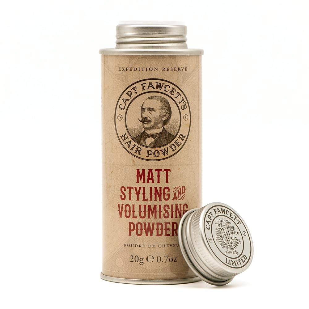 Captain Fawcett Expedition Reserve Poudre – volume et texture pour cheveux fins.