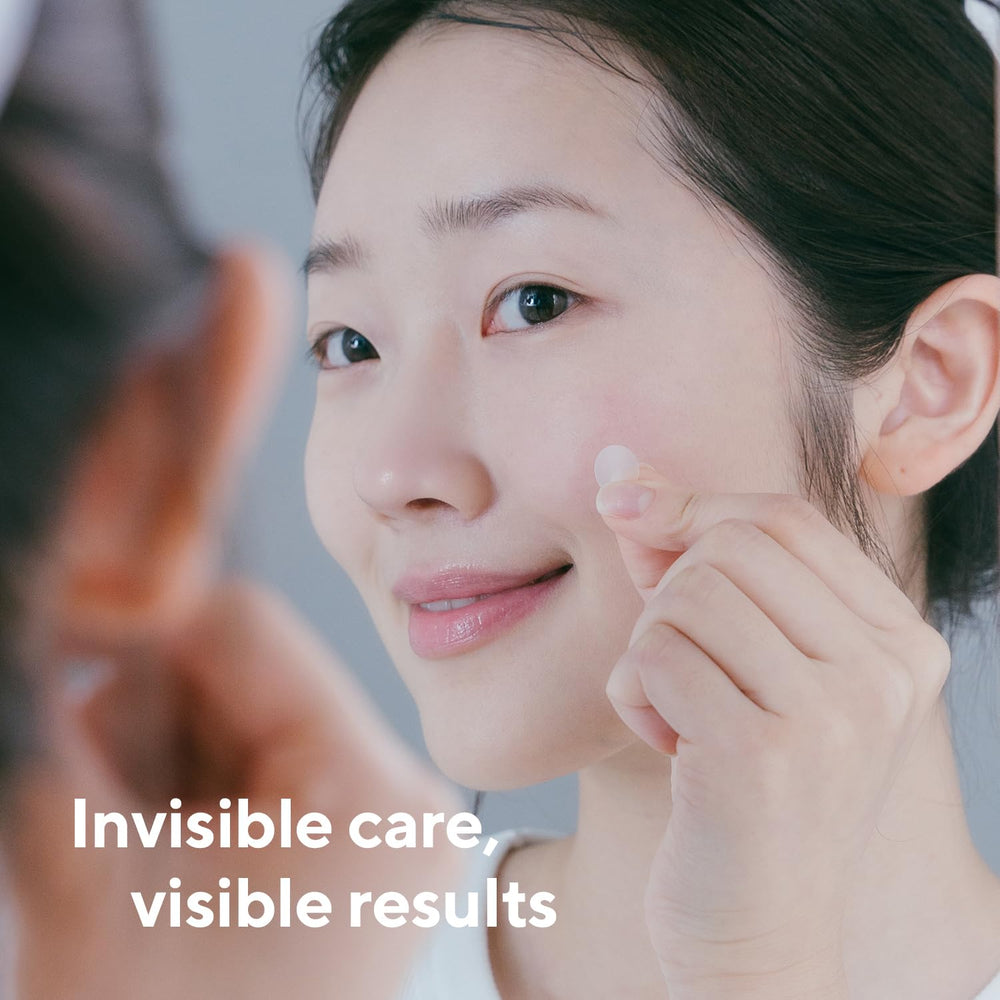 Pansement hydrocolloïde caraseoul sur boutons invisibles pour guérison discrète.