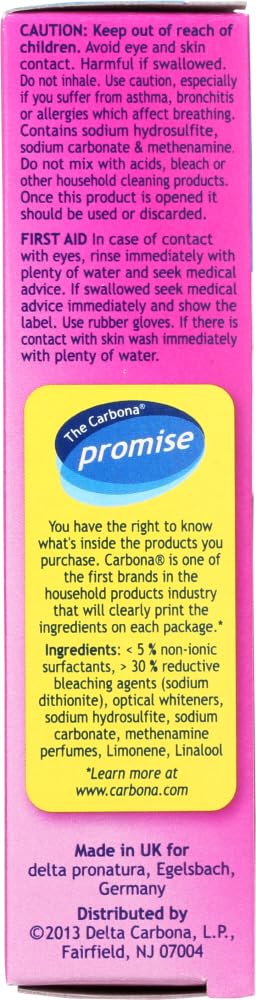 Carbona Color Run Remover sur vetement demo, redonne couleur et uniformite
