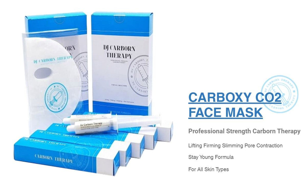 Carboxy CO2 Therapy Masque Gel Visage-Cou : application simple pour soin ciblé