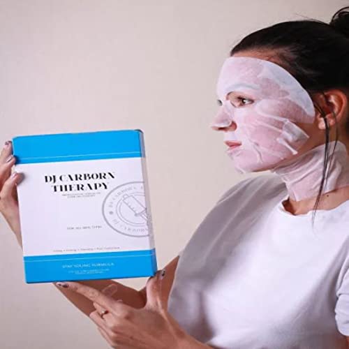 Carboxy CO2 Therapy Masque Gel Visage-Elasticite : peau plus ferme et souple