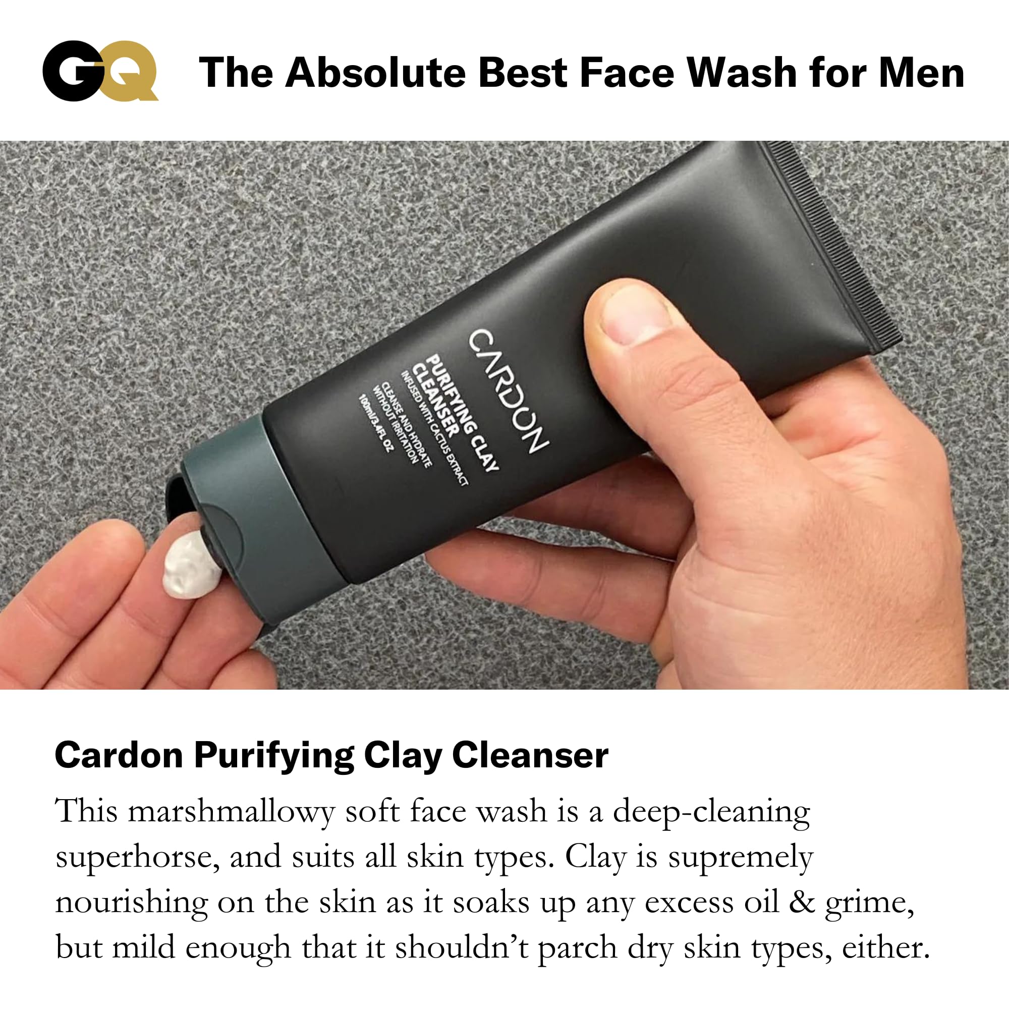 Cardon daily-use face wash fits morning and night routines.