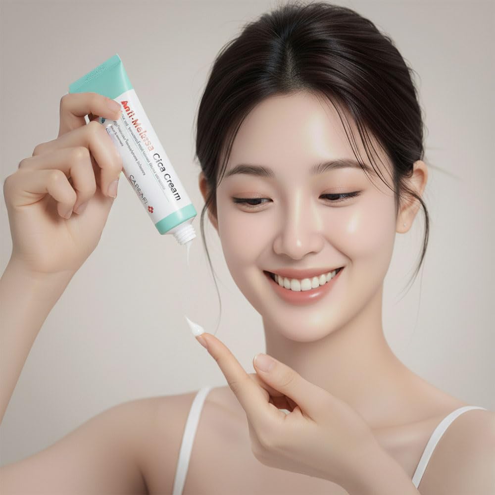 CARE:NEL mélasma crème visage applicateur, facilité d'application quotidienne