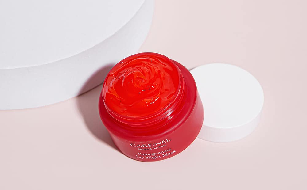 CARE:NEL pot lip-mask emballage pratique pour une utilisation facile.