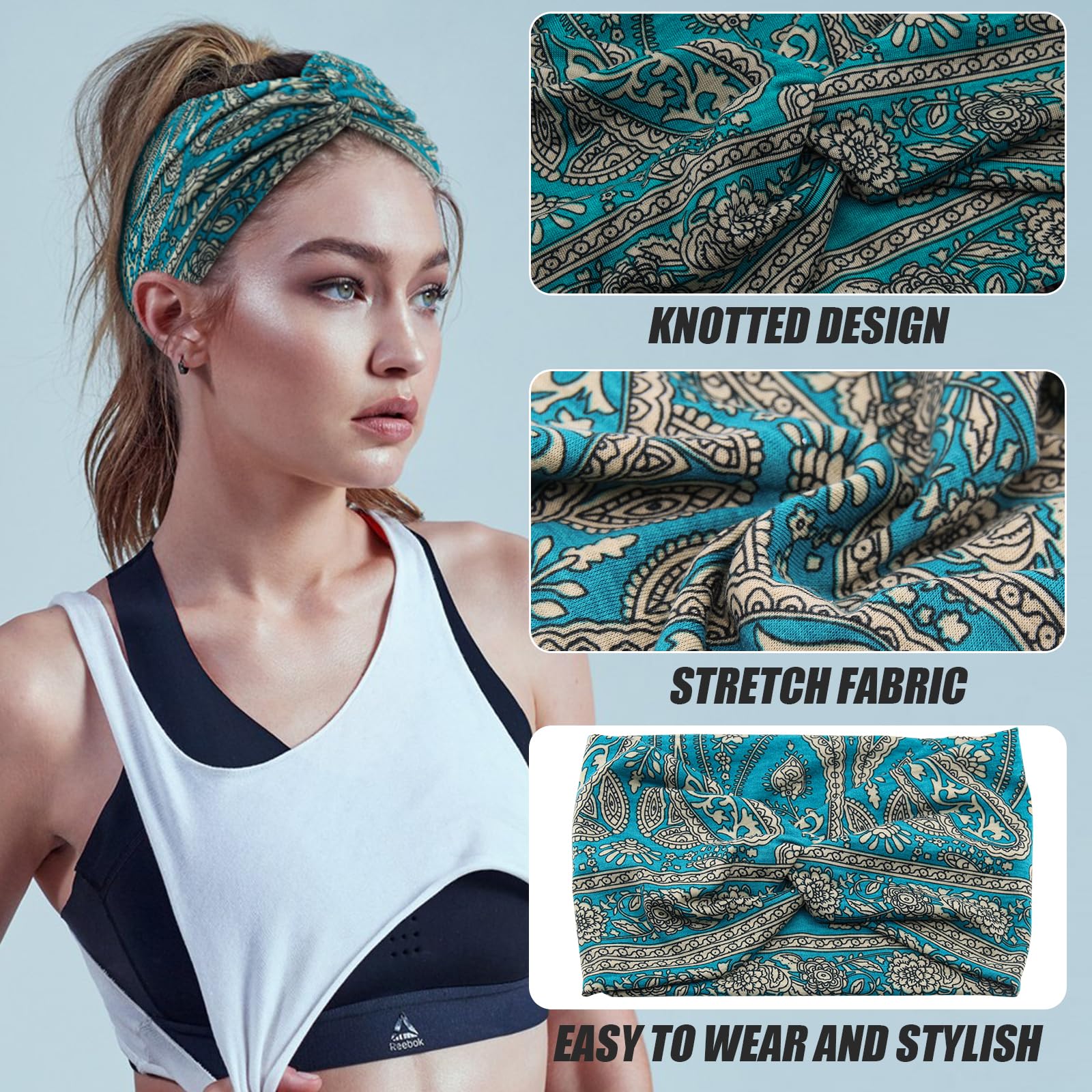 Carede bandeau doux en polyester, confortable toute la journée.