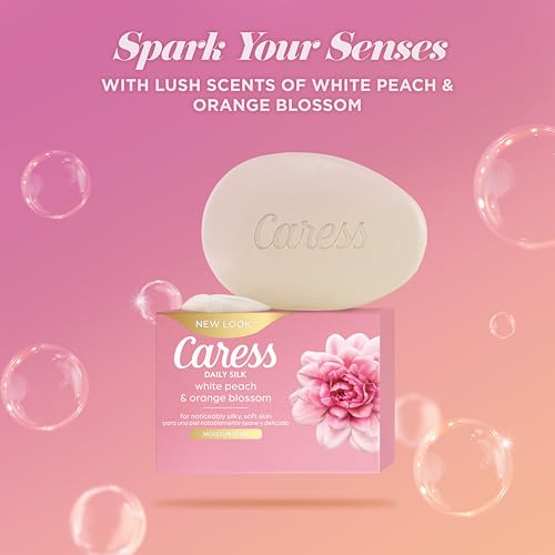 Parfum pêche blanche et fleur d'oranger Caress Soie Quotidienne.