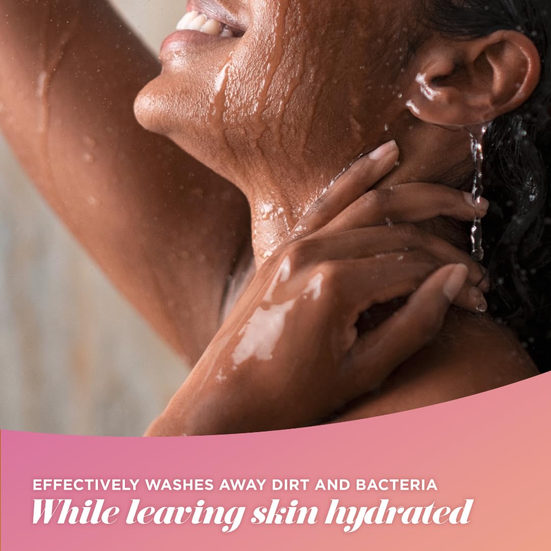 Caress expérience sensorielle — moment de détente pendant la douche.