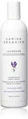 Carina Organics Lavande - bouteille-shampoo-douche, parfum apaisant pour routine quotidienne