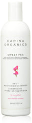Carina Organics Sweet Pea Shampoo Daily – flacon pratique pour routine quotidienne
