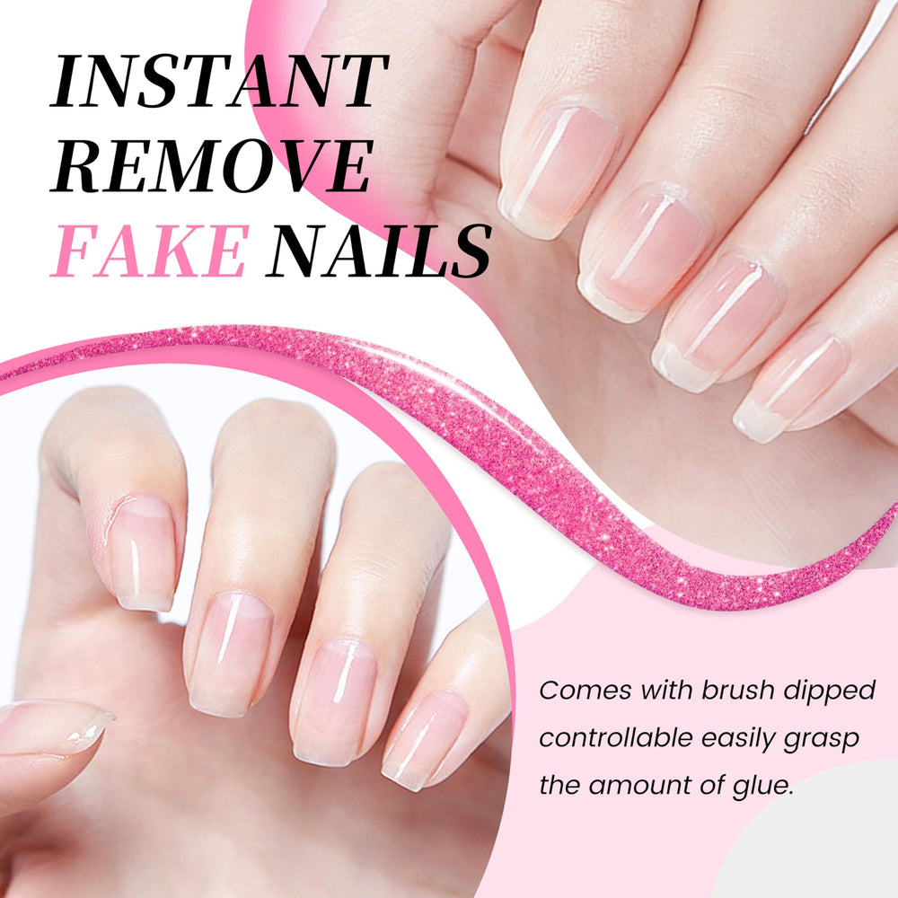 CARMEIN Dissolvant Adhésif – compatible avec différents types d’adhésifs pour ongles.
