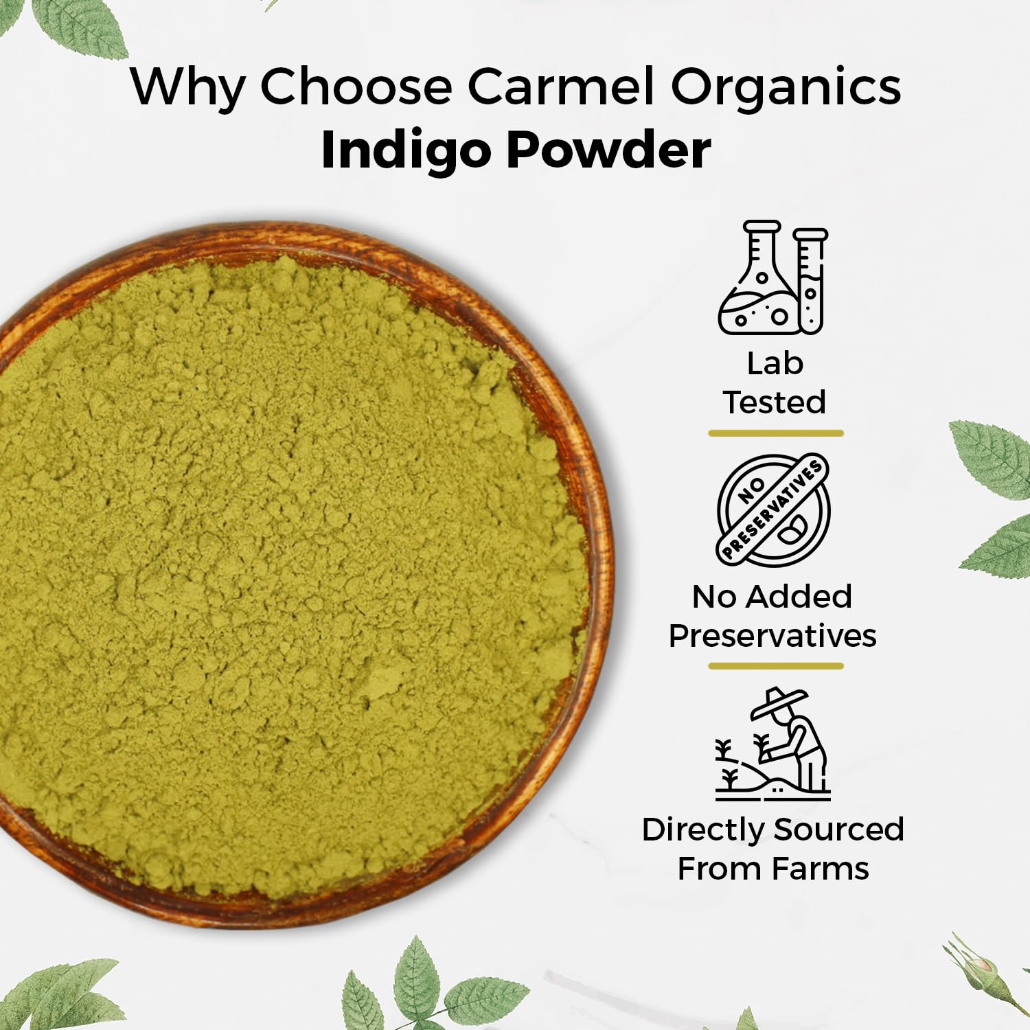 Carmel Organics Produit naturel sans OGM et sans conservateurs