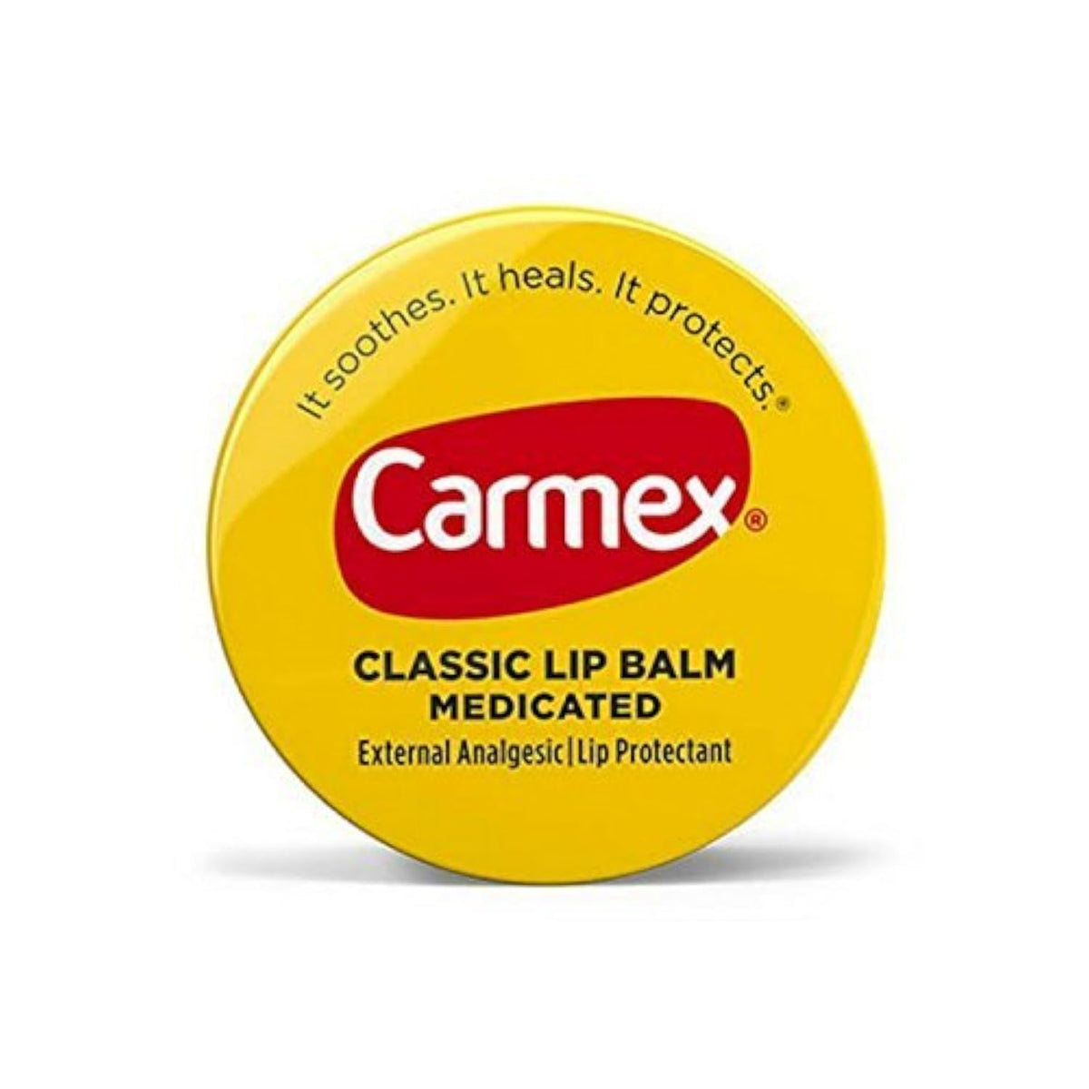 Carmex baume à lèvres classique en tube, soulage les lèvres sèches et protège durablement.