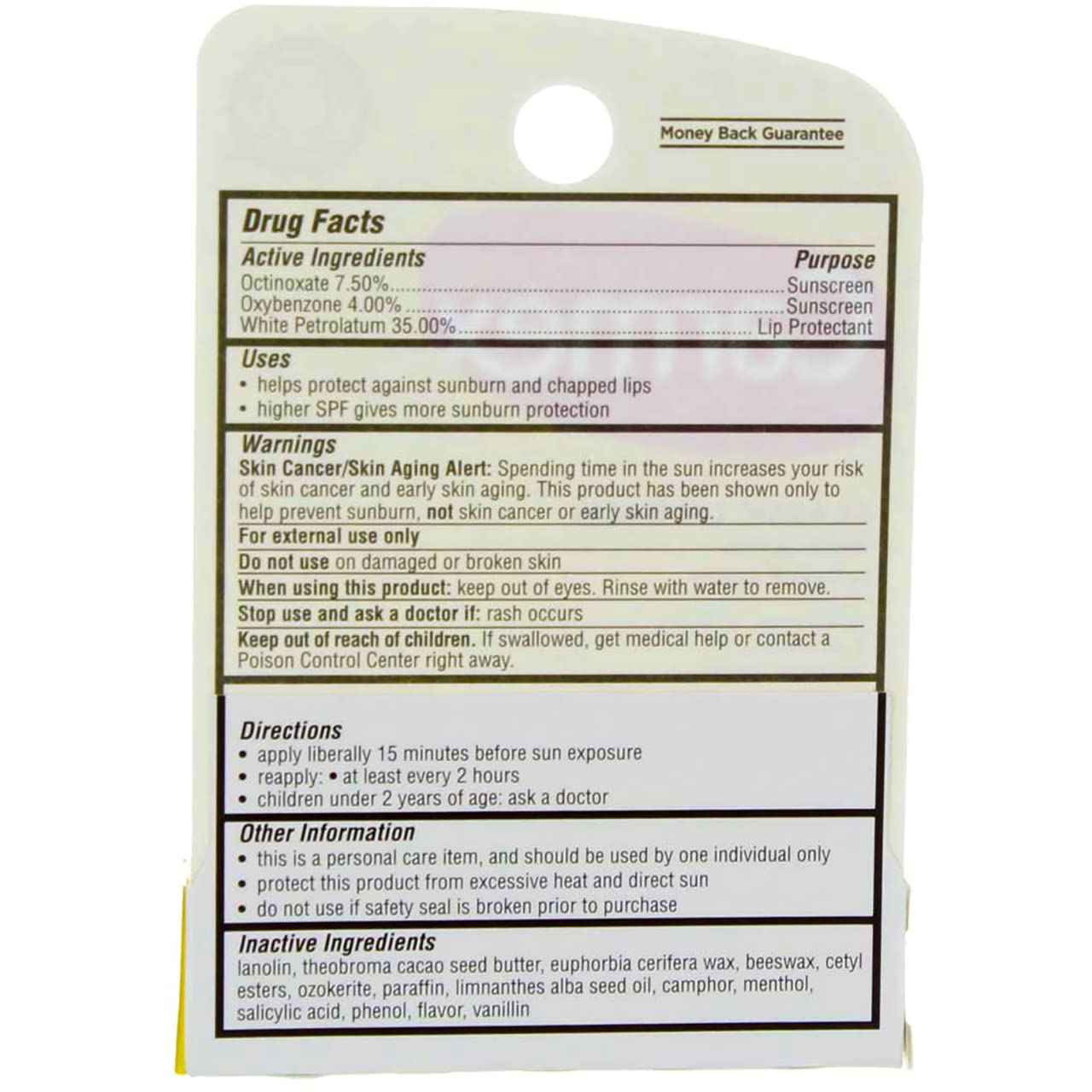 Carmex Classic lip balm tube close-up highlights smooth glide and moisturizing feel.