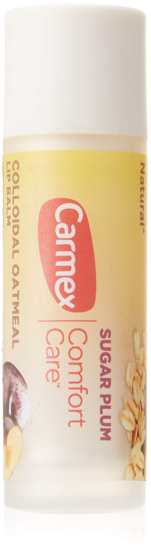 Baume Carmex Comfort Care avoine colloidale pour lèvres, hydratation nourrissante.