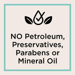 Formule naturelle avec cire d’abeille et huiles nourrissantes.