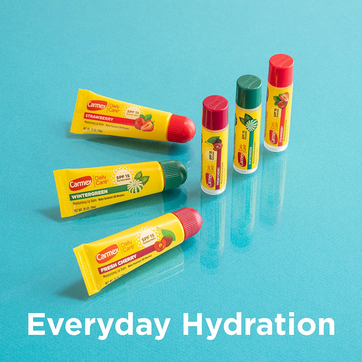 Protection solaire SPF15 pour lèvres lors d'activités en plein air.
