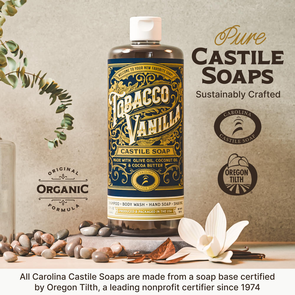 Carolina Castile Savon – formule concentrée, fabrication américaine