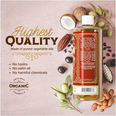 Carolina Castile Soap mousse-crémeuse: mousse riche et douce.