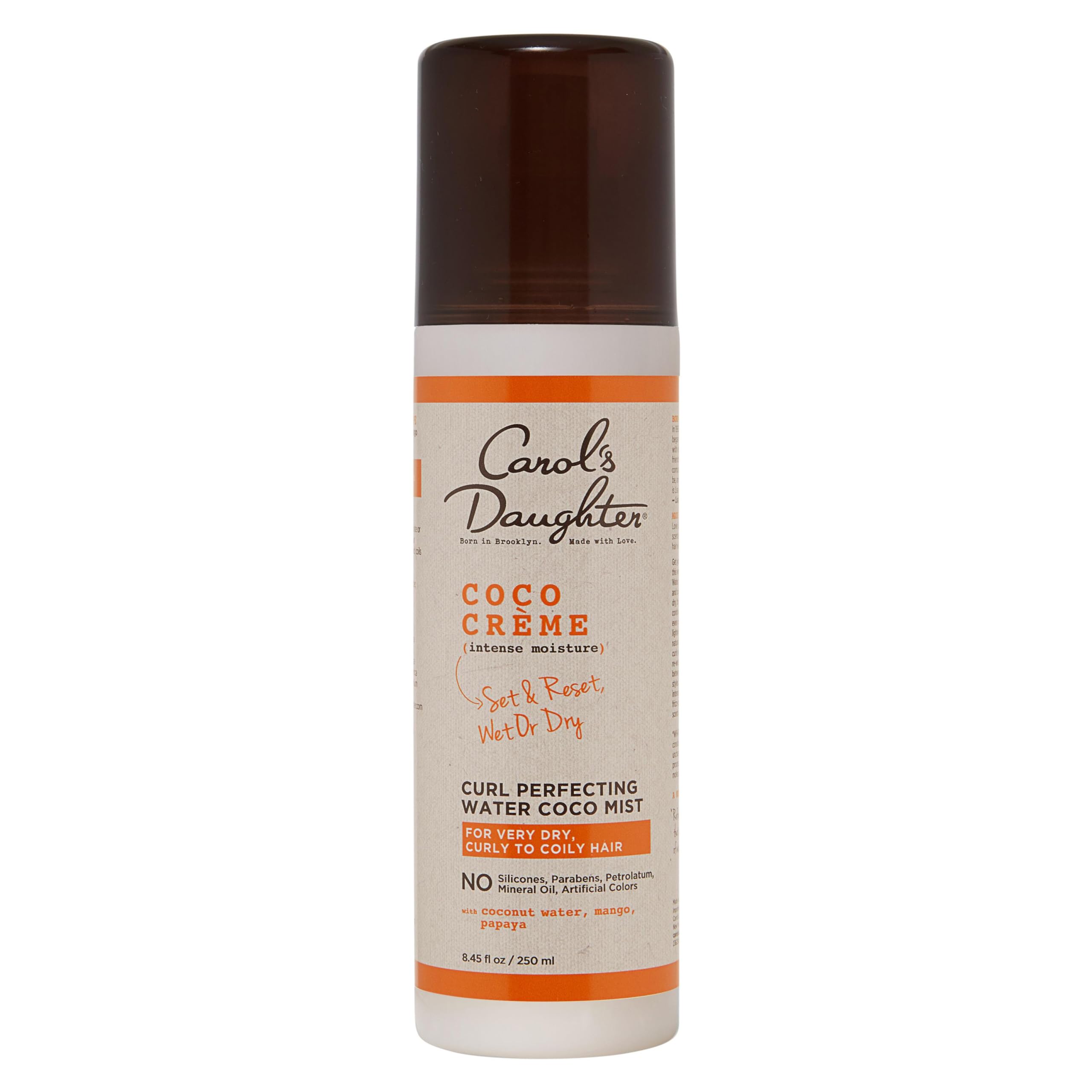 Carol's Daughter Coco Creme Brume boucles : activation et définition.