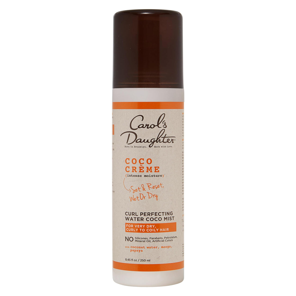 Carol's Daughter Coco Creme Brume boucles : activation et définition.