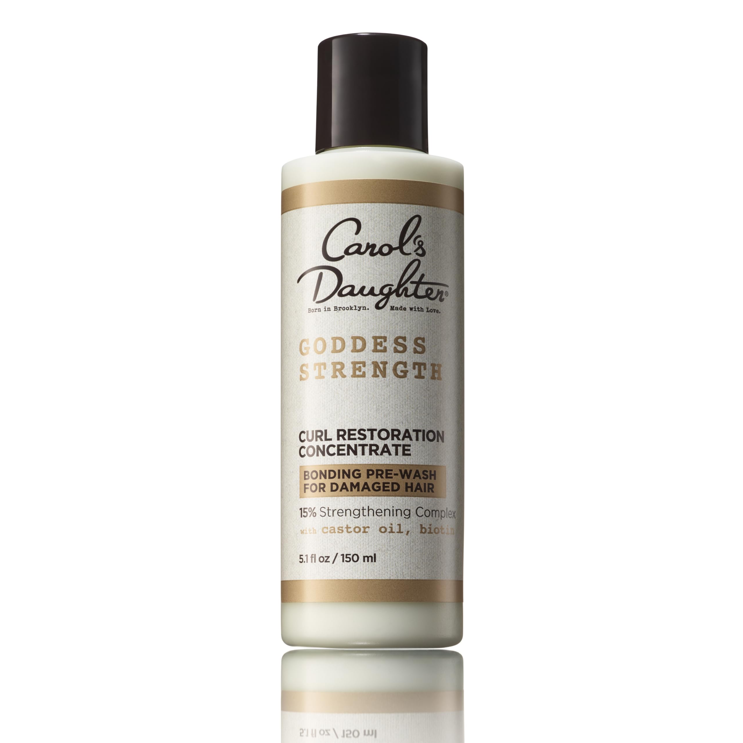 Carol's Daughter Goddess Strength Concentrate – bottle prête à nourrir les boucles.
