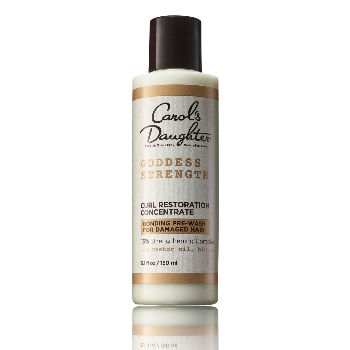 Carol's Daughter Goddess Strength Concentrate – bottle prête à nourrir les boucles.