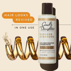 Goddess Strength – définition des boucles renforcée après application.