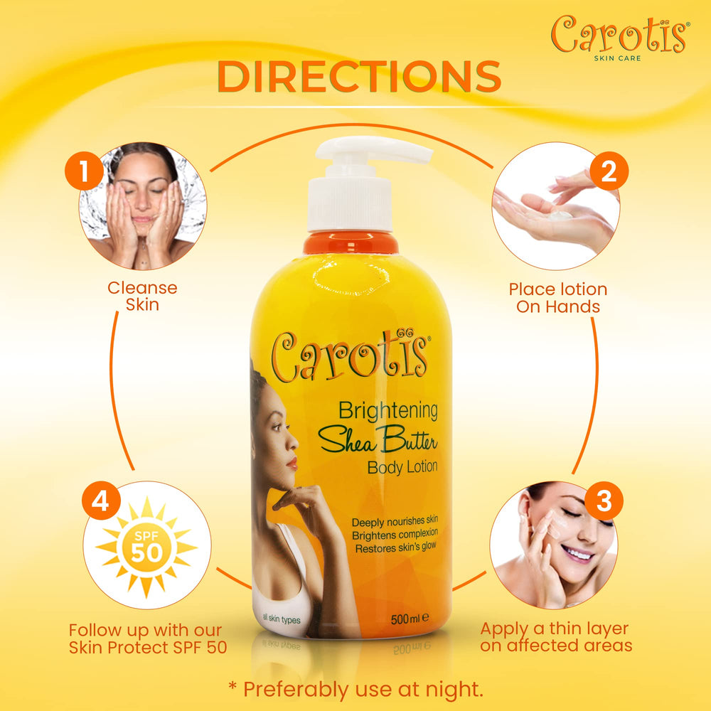 CAROTÏS: application avec SPF 30 pour protéger et soutenir l’éclat.