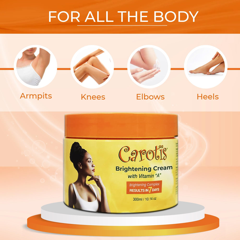 CAROTÏS Crème éclaircissante application soir, peau veloutée au réveil.