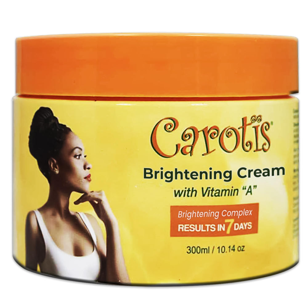 CAROTÏS Crème éclaircissante en bouteille, hydratante et uniformisante du teint.