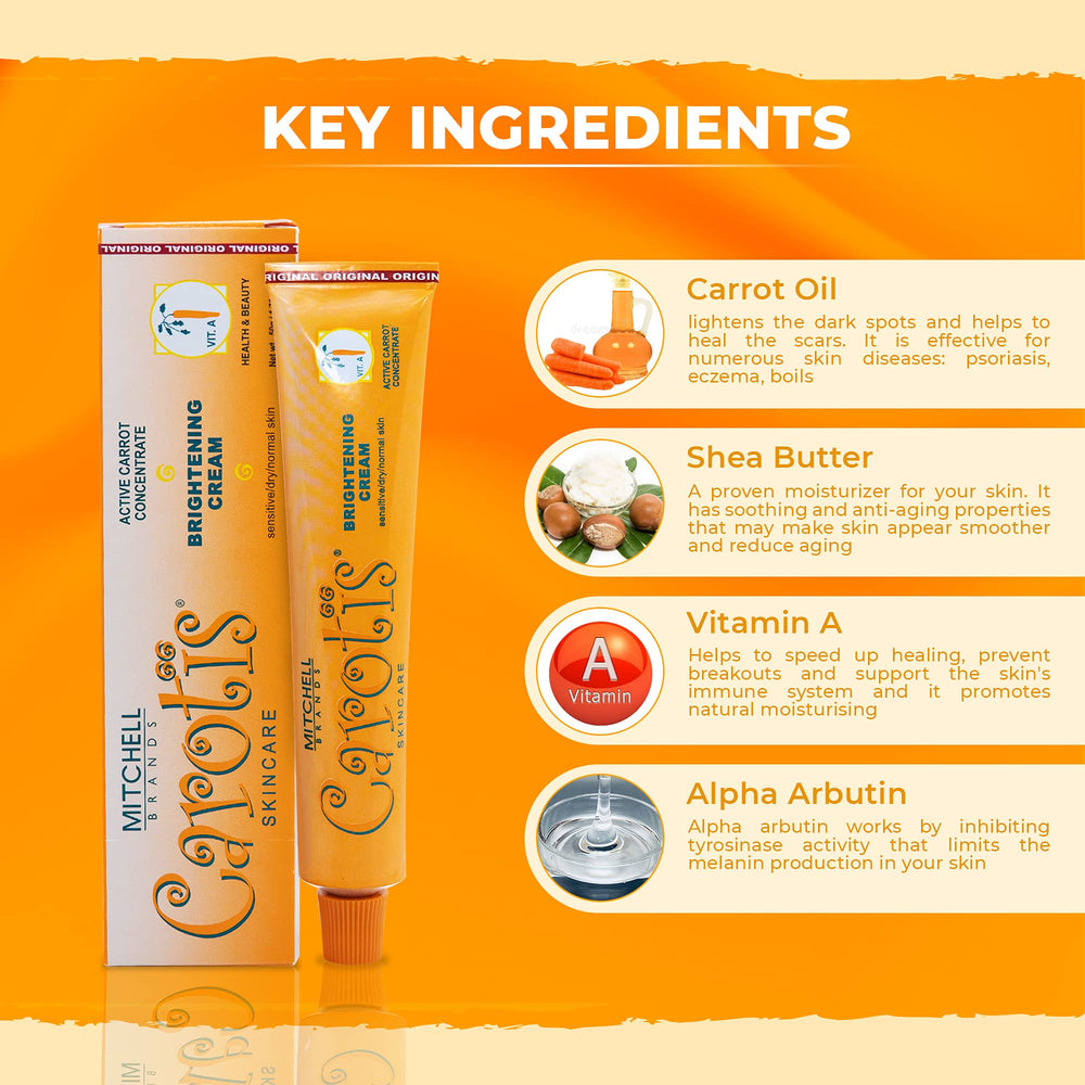 CAROTÏS crème éclaircissante genoux aide à atténuer les taches.