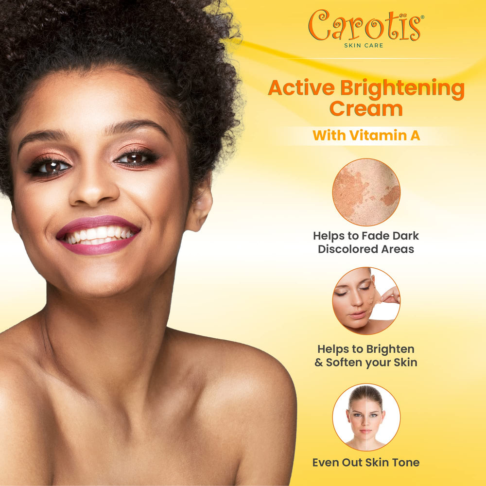 CAROTÏS Crème éclaircissante mains, douceur et uniformité des mains.