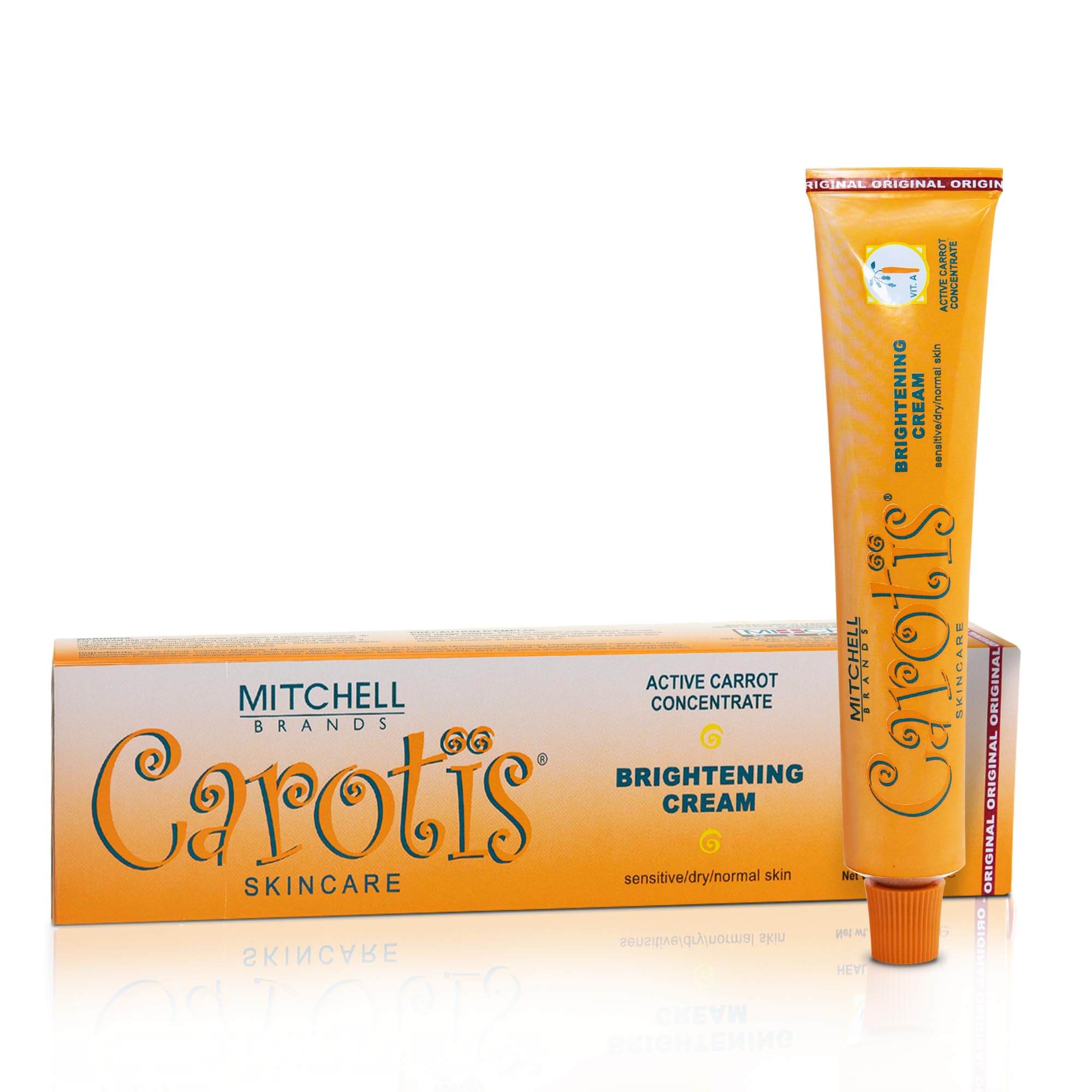 CAROTÏS crème éclaircissante visage pour un teint plus homogène.