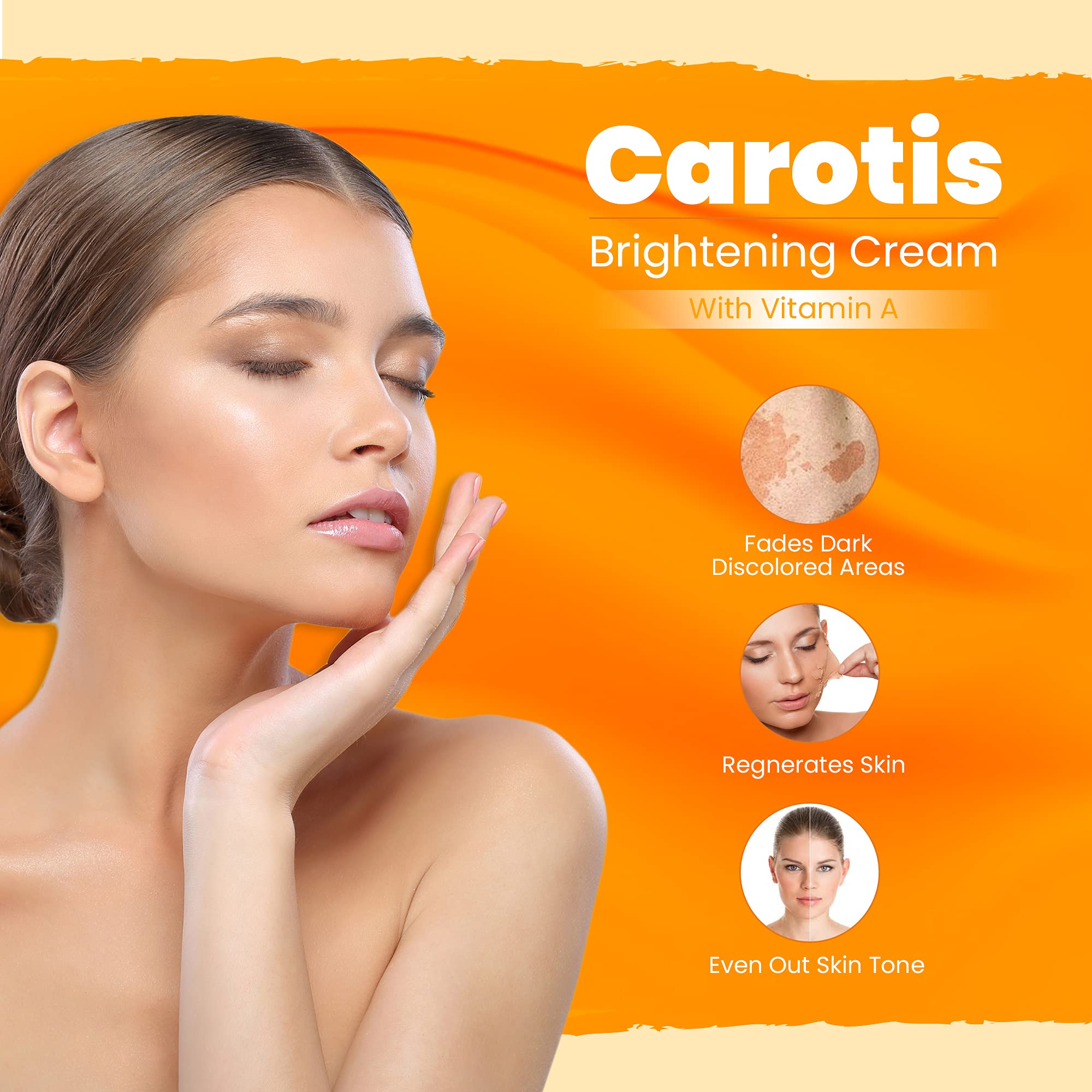 CAROTÏS crème éclaircissante zone intime favorise l'uniformité de la peau.